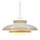 Original white Danish Pendant Lamp - Fog and Morup by Jo Hammerborg - Model
