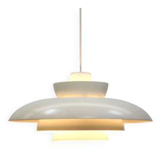 Original white Danish pendant lamp - Fog and Morup by Jo Hammerborg - Model