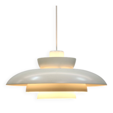 Original white Danish pendant lamp - Fog and Morup by Jo Hammerborg - Model