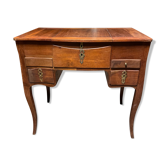 Coiffeuse en bois merisier