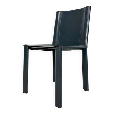 1/6 Chaises de salle à manger vintage italiennes des années 1980 par Carlo Bartoli pour Matteo Grassi