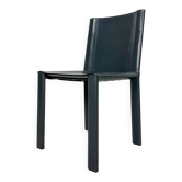 1/6 Chaises de salle à manger vintage italiennes des années 1980 par Carlo Bartoli pour Matteo Grassi