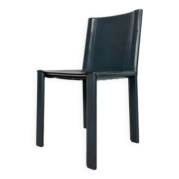 1/6 Chaises de salle à manger vintage italiennes des années 1980 par Carlo Bartoli pour Matteo Grassi