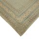 Handmade oriental contemporary 1980s 285 cm x 370 cm beige wool carpet
