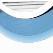 Luigi Fontana design blue cobalt mirror deco years 40 Fontana Arte