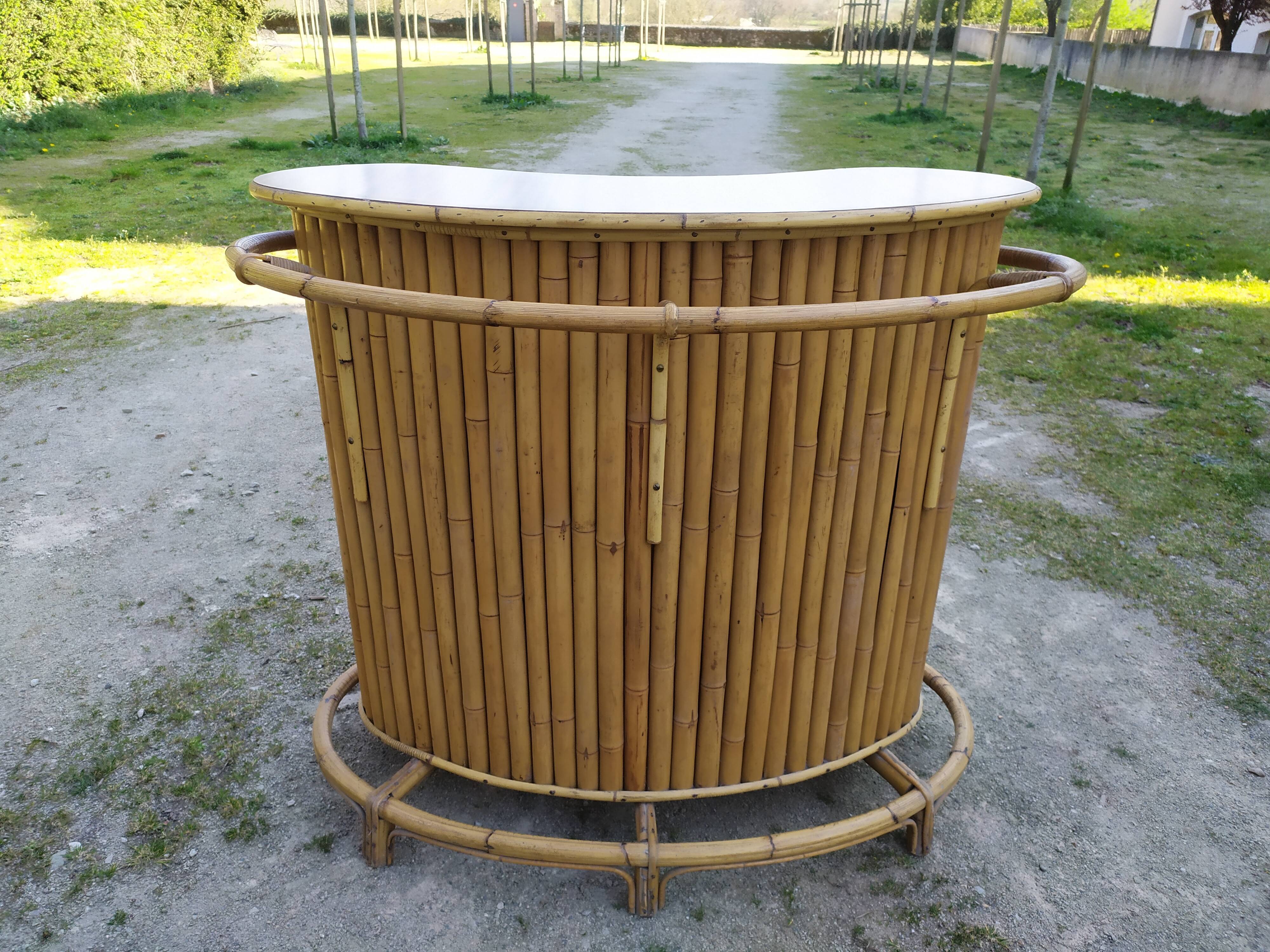 Bamboo bar 50s -60s