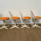 Set of 4 Arkana 115 chairs by Maurice Burke
