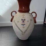 Kabyle terracotta handcrafted vase