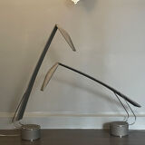 Pair of vintage Italian lamp Dove by Colombo and Barbaglia, 1980