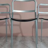 Postmodern Dining Chairs by Maurizio Peregalli for Zeus Collezione 1980's.