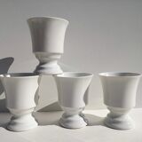 Half mazagrans, porcelain cups