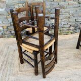 Ensemble de 4 chaises Georges Robert