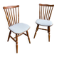 Paire de chaises bistrot Bauman vintage modèle Tacoma
