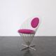 "K2" Cone chair in wire by Verner Panton / Plus Linje