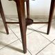 Table d'appoint carré en acajou 1970