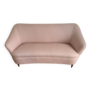 Canapé italien vintage - design tissu