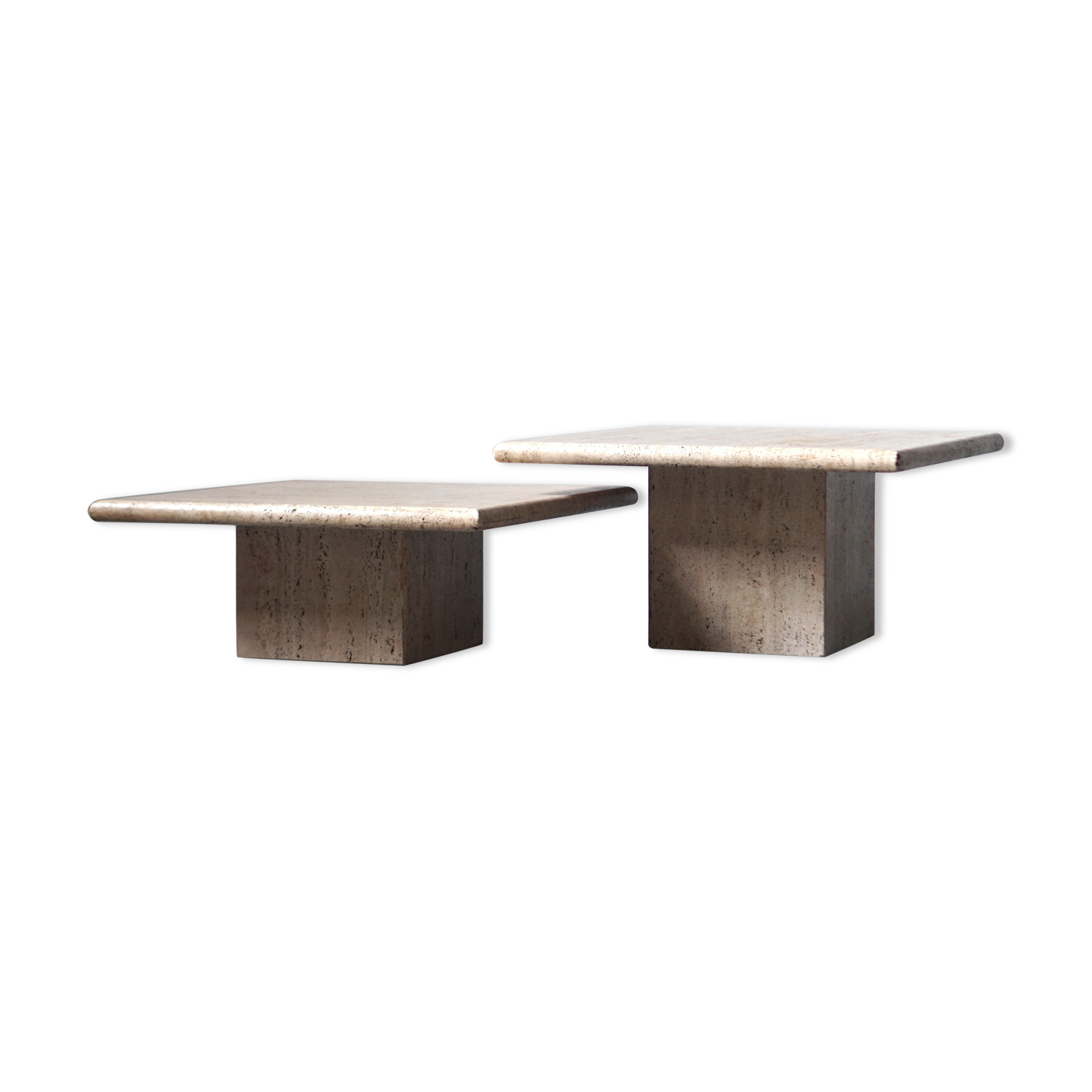 Travertine coffee tables