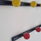 Duo of 4 and 5 ball coat racks