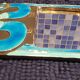 Ceramic mirror "cage" mithé espelt vintage 60s 70s