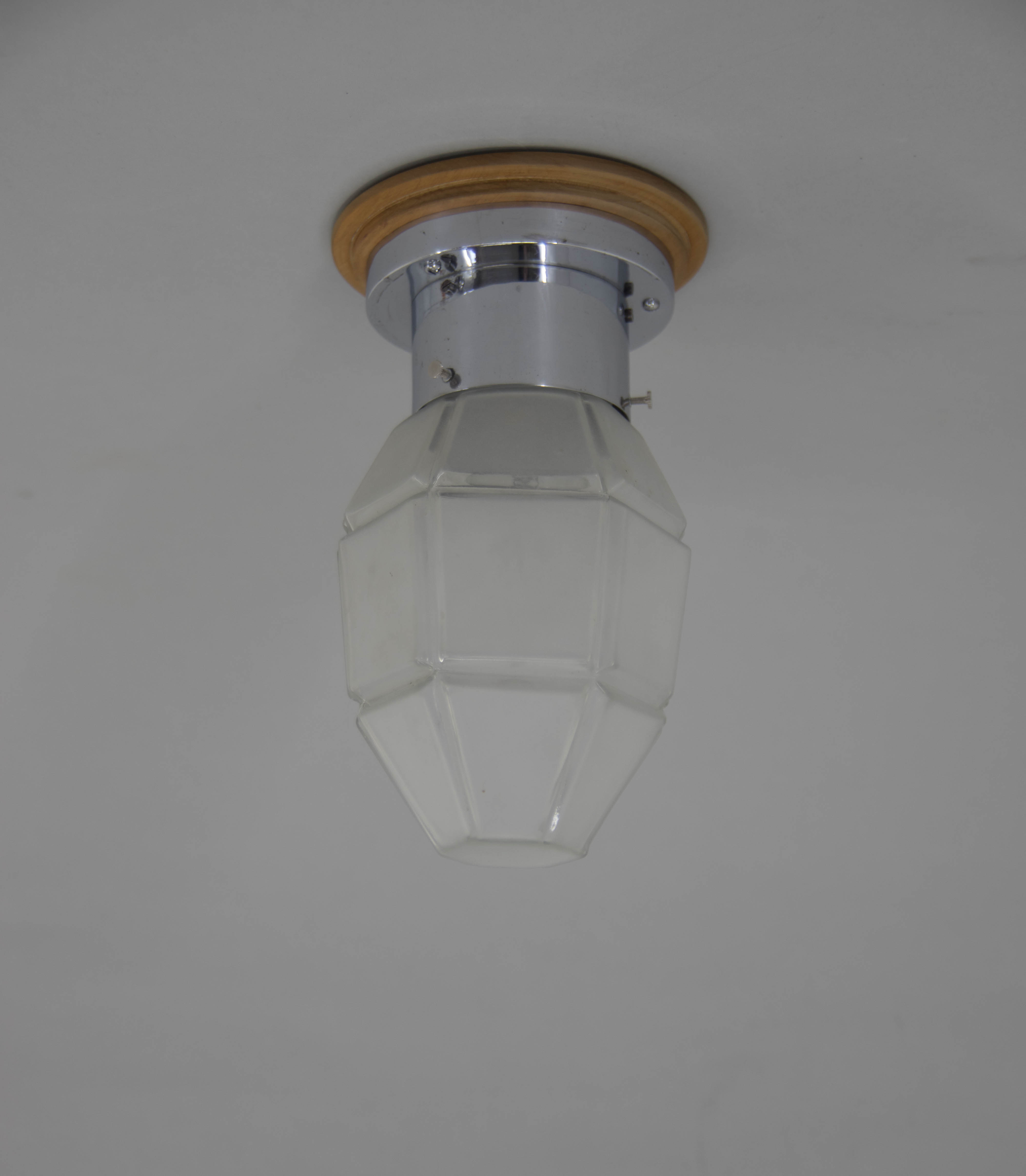 Restored 1910s pendant light