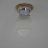 Art nouveau flush mount 1910s restored
