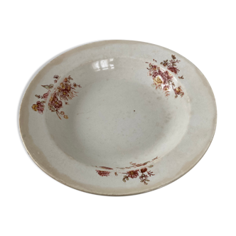 Decorated dish Manufacture Chantot