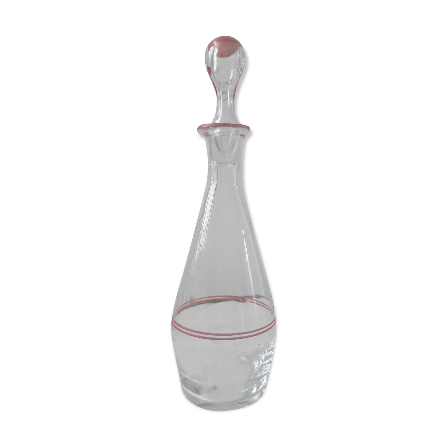 Red vintage carafe