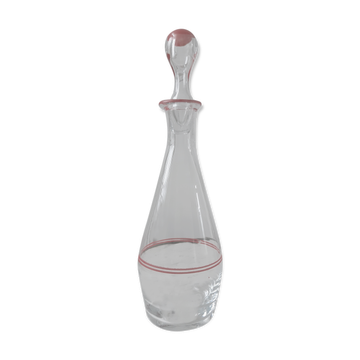 Carafe vintage rouge