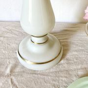 Lampe en opaline vintage
