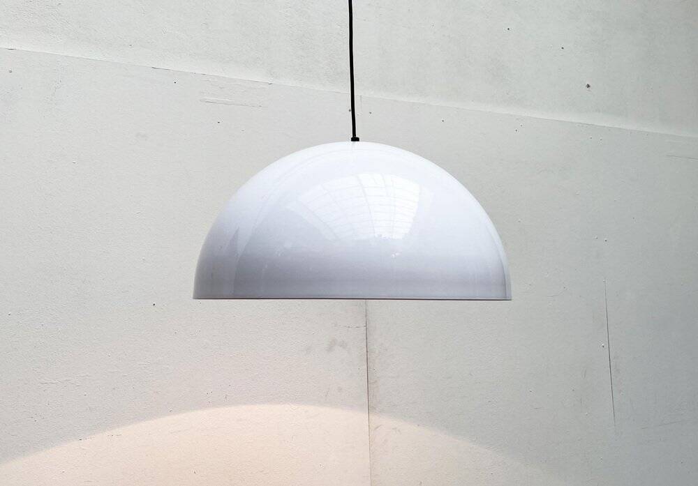 Sonorous Suspension Metal Mid-Century by Vico Magistretti for Oluce, 1970s