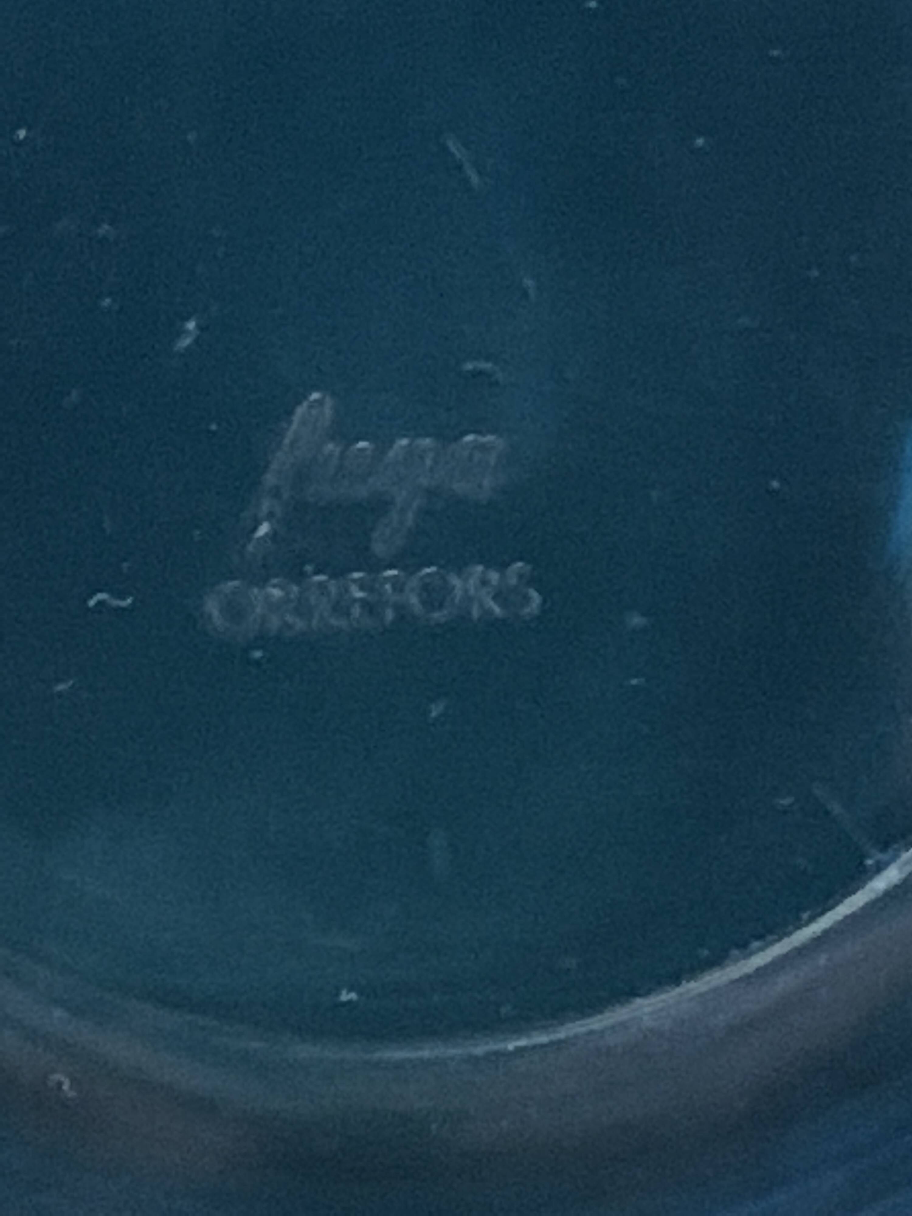 Scandinavian Fuga Orrefors ice bucket by Sven Palmquist, 1950