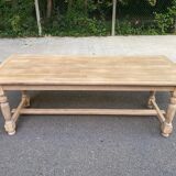Renovated 210cm farmhouse dining table from the 20th century
