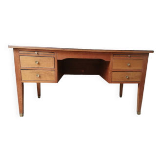 Light oak desk