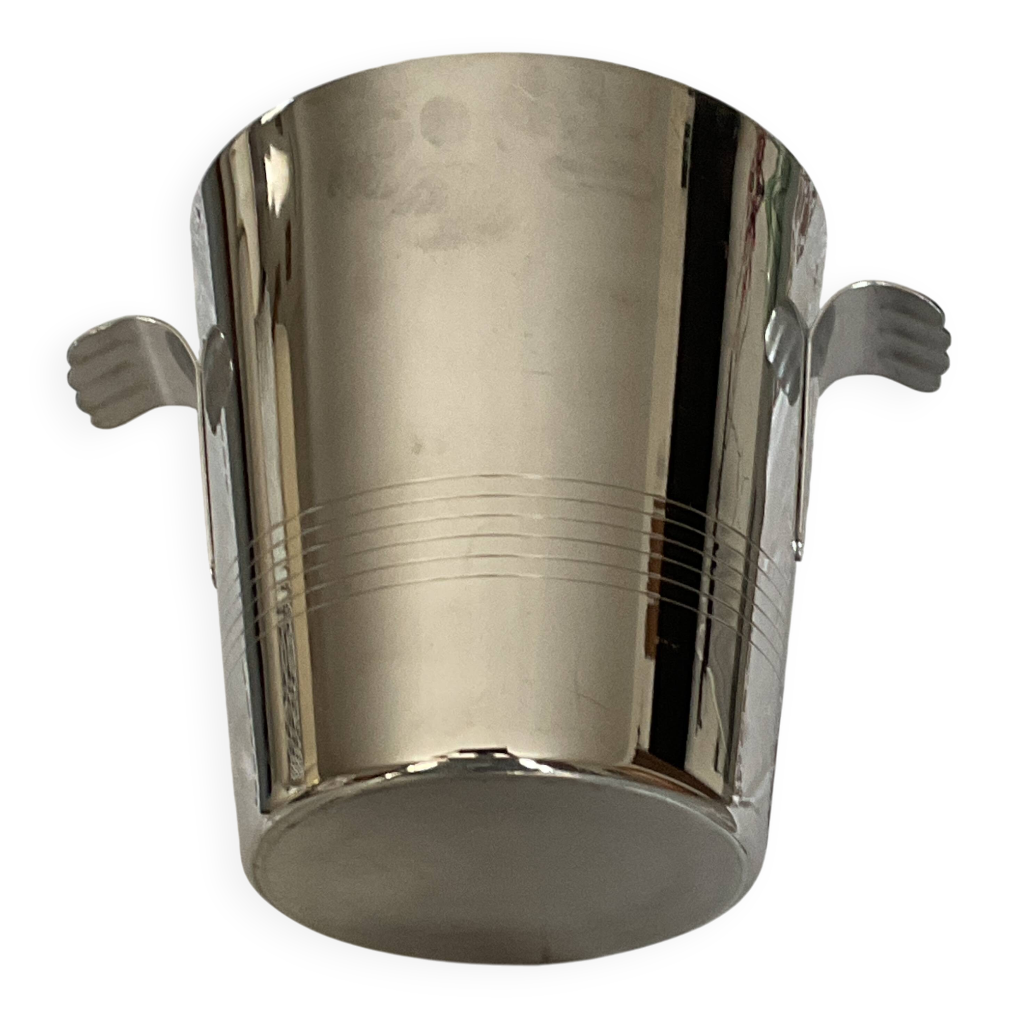 Stainless steel champagne bucket