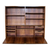 Rosewood Standing Bookcase/Bar Cabinet From Viby Møbelfabrik