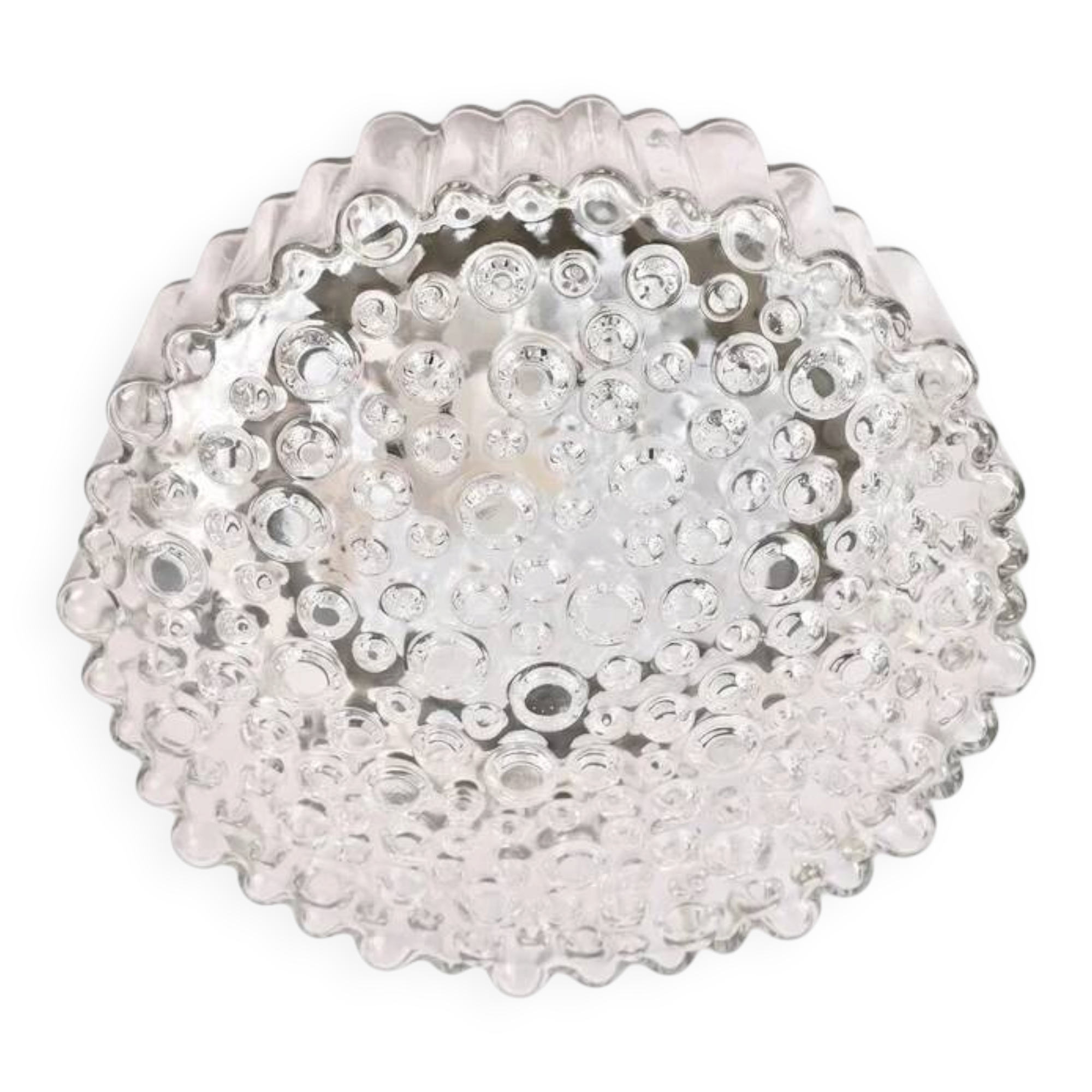 Plafonnier en verre bulle Staff Leuchten