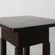 Art Deco square Oak Side Table, France, circa 1920