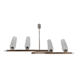 Chandelier mid century modern geometric shape 1 meter long