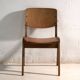 Vintage Thonet dining chairs (c.1950). Set of 4 pieces.