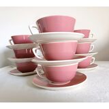 Ten cup rose tea service, Villeroy and boch