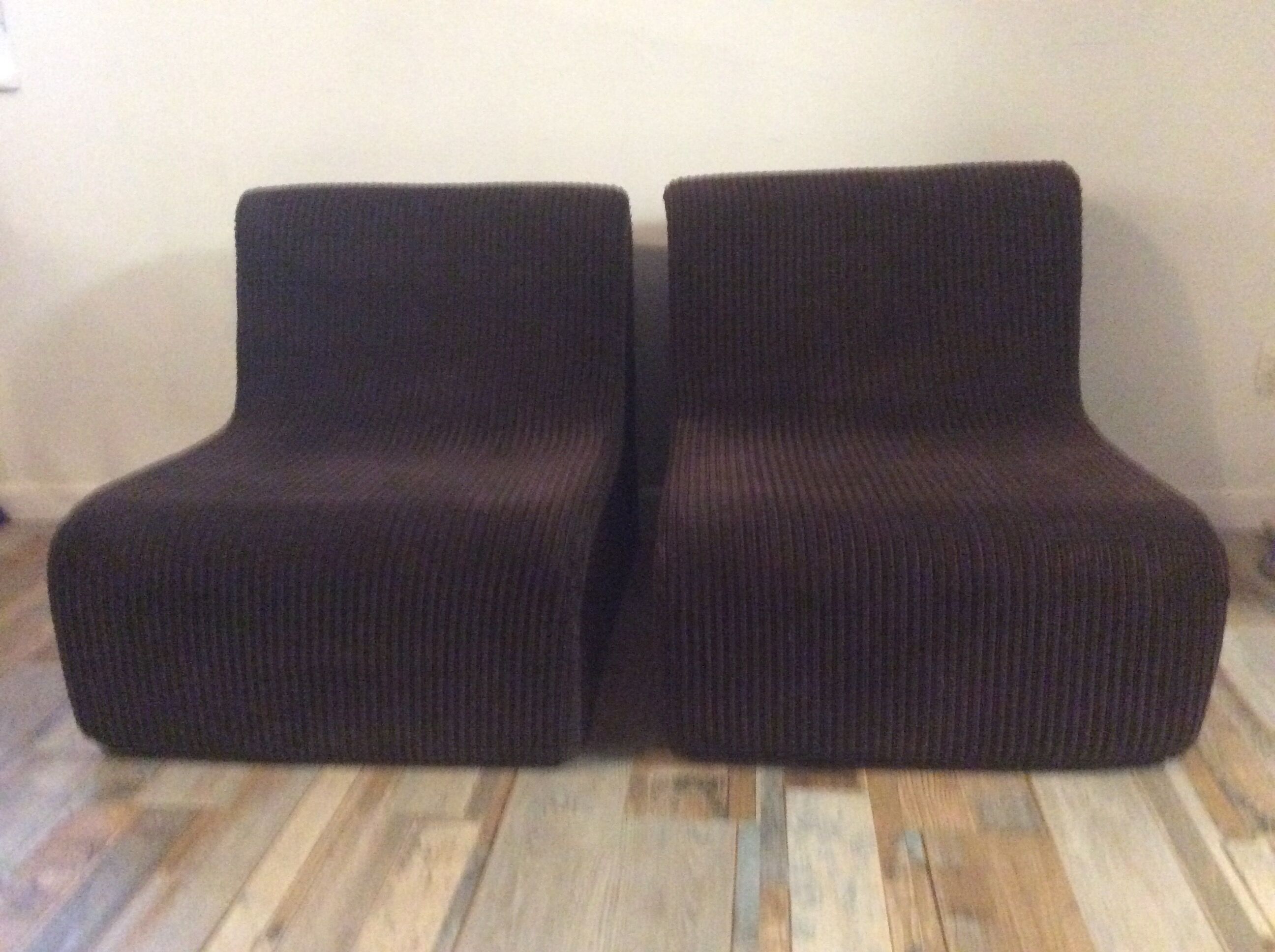 Pair of Christian Adam heaters for Prisunic 60-70
