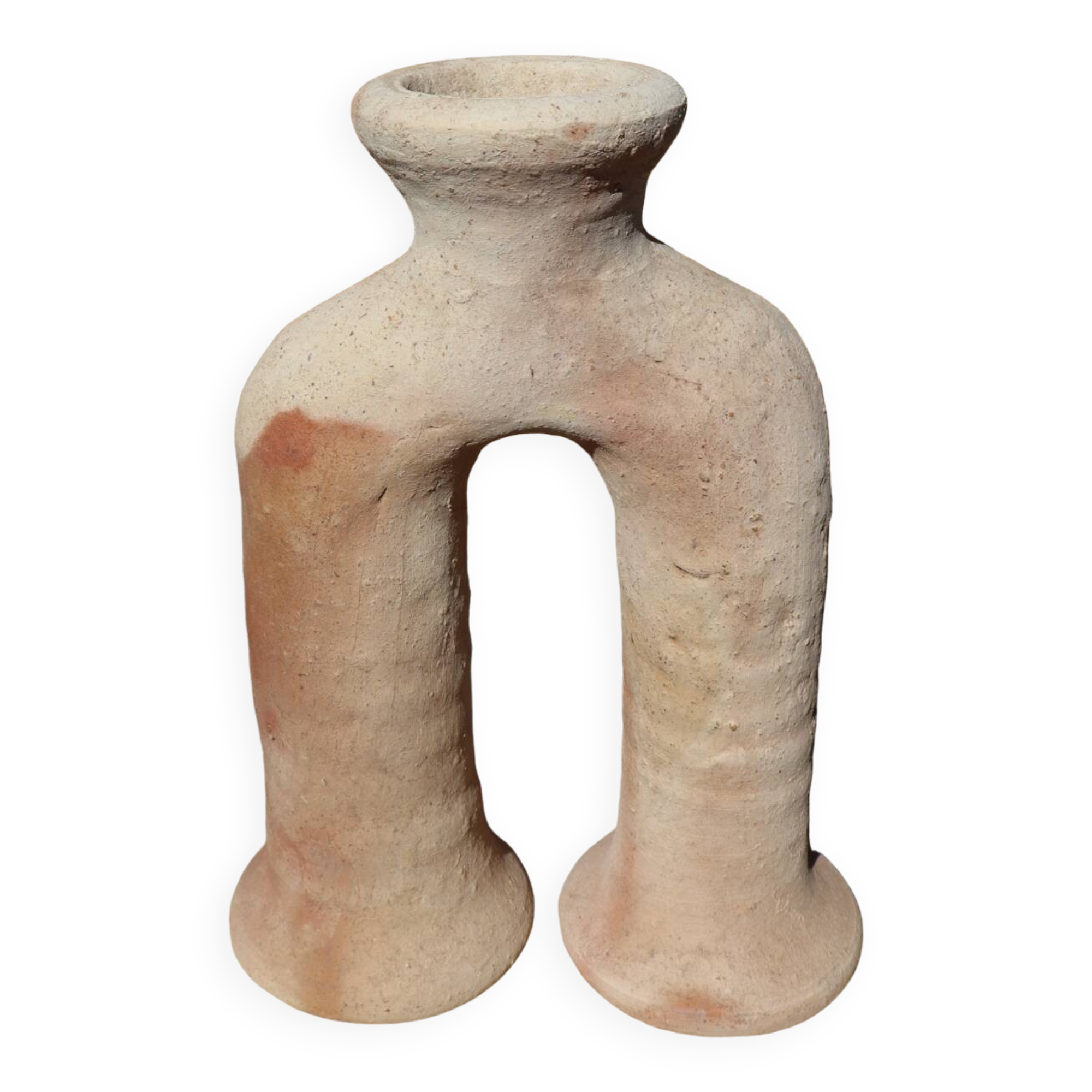 Tamegroute brute wabi-sabi sculpture vase