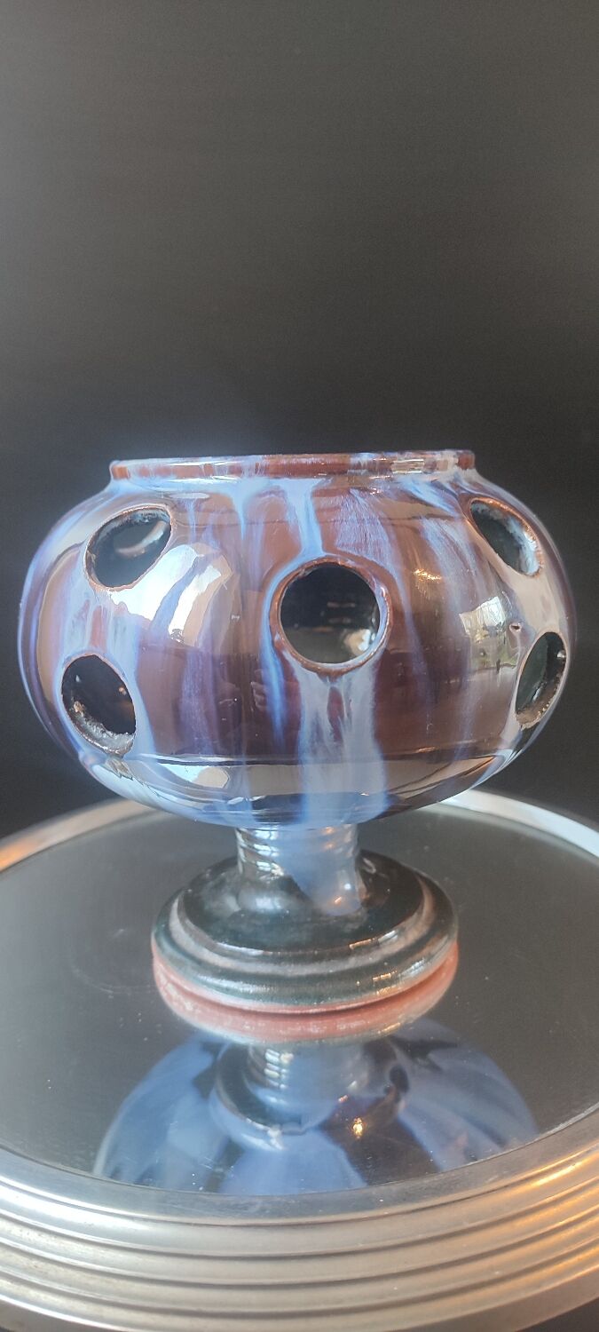 Vintage ceramic crocus pot