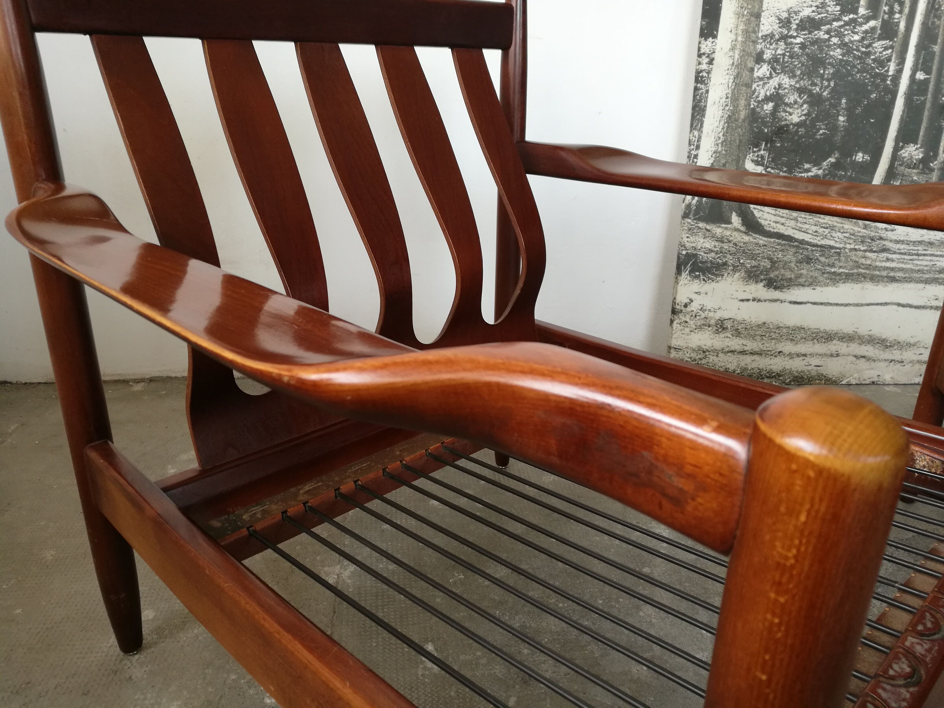 Pair of Scandinavian armchairs