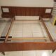 Vintage Scandinavian bed 2 seater 1960s