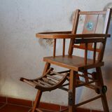 Chair high baby vintage