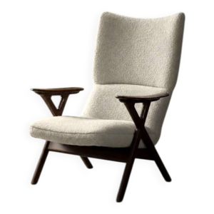 Fauteuil scandinave moderne - tissu