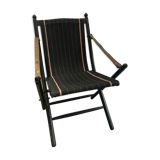 Fauteuil pliant style colonial