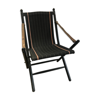 Fauteuil pliant style colonial