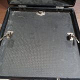 Remington portable typewriter from the 1930s and safe